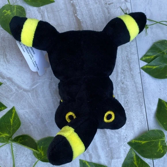 Umbreon Evee Evolution Pokemon Plush Plushie Stuffed Collectible Toy 6 inch NEW - Picture 3 of 6